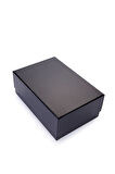 Cohiba XL Parlak Siyah Dahili Çakmak Deri Puro Taşıma Çantası & Seyahat Humidoru