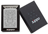 Zippo Çakmak 254B Reg Hi Pol Brass Wo Solid Brass Design 205-119476