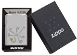 Zippo Çakmak Pipe Collage Design 205-119471