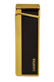 PremiumQuality Gold - Siyah Tek Torch Pürmüz Metal Puro Çakmağı
