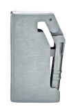 PremiumQuality Gümüş Tek Torch Pürmüz Metal Puro Çakmağı