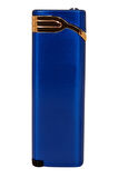 PremiumQuality Mavi - Bronz Tek Torch Pürmüz Metal Puro Çakmağı