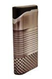 PremiumQuality Gümüş Tek Torch Pürmüz Plastik Puro Çakmağı