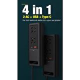 Baseus 150W Power Inverter Ac 220V Araç Içi Çakmaklık Çevirici Araç Çakmaklık Priz Dönüştürücü
