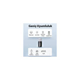 Baseus USB 3.1 To Type-C Otg Dönüştürücü Adaptör, 10 Gbps Veri Aktarım, Mini Type C Çevirici