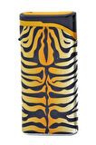 PremiumQuality Zebra Desenli Siyah Tek Torch Pürmüz Plastik Puro Çakmağı
