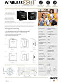 Rode Wireless Go II Single Kablosuz Yaka Mikrofonu OUTLET