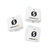 Wireless ME Dual: Beyaz | İki Vericili Kompakt Telsiz Mikrofon Sistemi