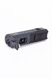 Cohiba 4 Torch Pürmüz Siyah Desenli Puro Çakmağı