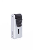 Parmida Çift Torch Pürmüz Gümüş Metal Puro Çakmağı