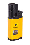 Cohiba 3 Torch Pürmüz Sarı-Siyah Metal Puro Çakmağı