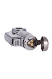 Parmida 3 Torch Pürmüz Gunmetal Metal Puro Çakmağı