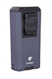 Cohiba Çift Torch Pürmüz Grafit-Siyah Metal Puro Çakmağı