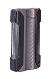 Cohiba Tek Torch Pürmüz Siyah-Gunmetal Metal Puro Çakmağı