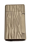 Black Martin Tek Torch Pürmüz Gümüş Desenli Metal Puro Çakmağı