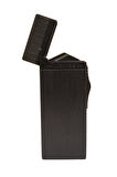 Black Martin Tek Torch Pürmüz Fırçalı Siyah Metal Puro Çakmağı
