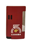 Cohiba 55. Yıl Özel Üretim Dahili Kılıflı Tek Torch Pürmüz Kırmızı Puro Çakmağı