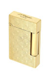 S.T. Dupont Initial Guilloche Gold Daire İşlemeli Puro Çakmağı 20845