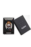 Zippo Çakmak Skull With Pipe Design 218-096357