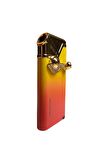 Parmida Tek Torch Pürmüz Sarı-Kırmızı Puro Çakmağı