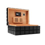 Colibri Mat Siyah Humidor Puro Kutusu