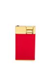 Parmida Tek Torch Pürmüz Kırmızı-Gold Metal Puro Çakmağı