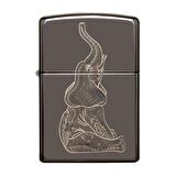 Zippo Çakmak Zentangle Elephant Design 150