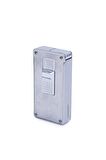 Parmida Çift Torch Pürmüz Gümüş Metal Puro Çakmağı