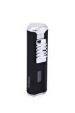 Parmida 3 Torch Pürmüz Mat Siyah Metal Puro Çakmağı