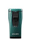 Colibri Monaco 3 Torch Pürmüz Karbonfiber Yeşil Puro Çakmağı