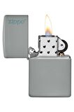 Zippo Çakmak 49452ZL-087045 Flat Grey Zippo Logo