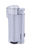 Parmida 3 Torch Pürmüz Gümüş Puro Çakmağı