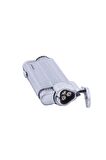Parmida 3 Torch Pürmüz Gümüş Puro Çakmağı