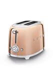 SMEG Ekmek Kızartma Makinesi Rose Gold TSF01RGEU