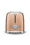 SMEG Ekmek Kızartma Makinesi Rose Gold TSF01RGEU