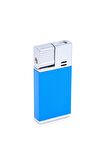 Parmida Tek Torch Pürmüz Mavi-Gümüş Metal Puro Çakmağı