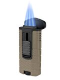 Xikar Tactical Triple Lighter Tan Black Puro Çakmağı