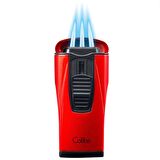 Colibri Monaco Metalik Kırmızı Puro Çakmağı