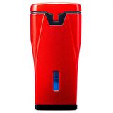 Colibri Monaco Metalik Kırmızı Puro Çakmağı
