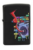 Zippo Çakmak Boom Box Grafitti Design