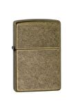 Zippo Çakmak 201FB-000117 Reg Flat Btm Antique Bras