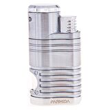 Parmida 4 Torch Pürmüz Gümüş Puro Çakmağı