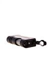Parmida Tek Torch Pürmüz Siyah Puro Çakmağı