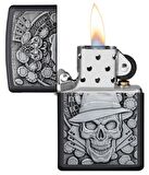 Zippo Çakmak 218 Gambling Skull 49183-078935