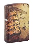 Zippo Çakmak 49352 Pirate Ship Design 49355-083350