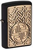 Zippo Çakmak 49358 Norse Antique Brass Emblem 49538-089359