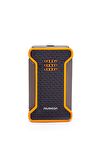 Parmida Tek Torch Pürmüz Karbon Desenli Turuncu Puro Çakmağı
