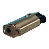 Parmida 3 Torch Siyah-Bronz Puro Çakmağı