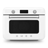 SMEG 50's Style Retro Beyaz Buharlı Fırın COF01WHEU