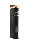 Parmida Tek Torch Pürmüz Siyah Metal Puro Çakmağı